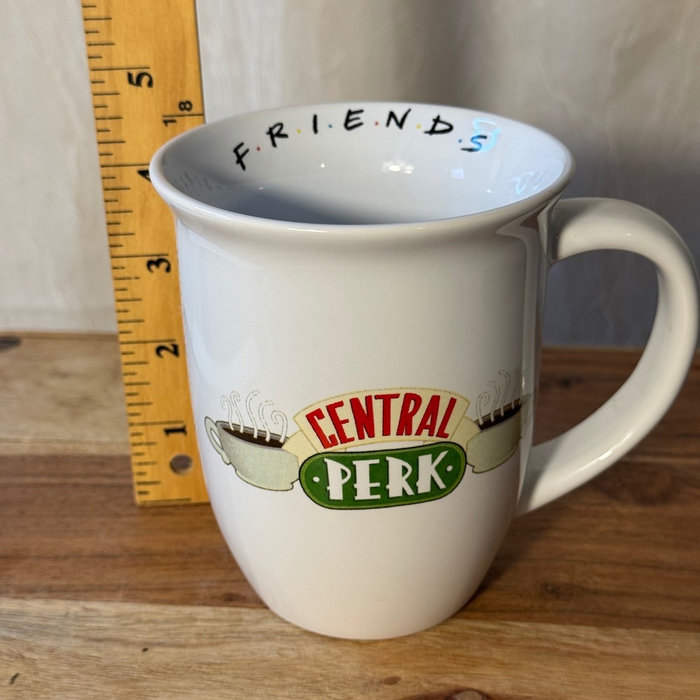 Silver Buffalo Friends Central Perk Coffee Mug 16oz White Ceramic TV Show - Picture 8 of 9